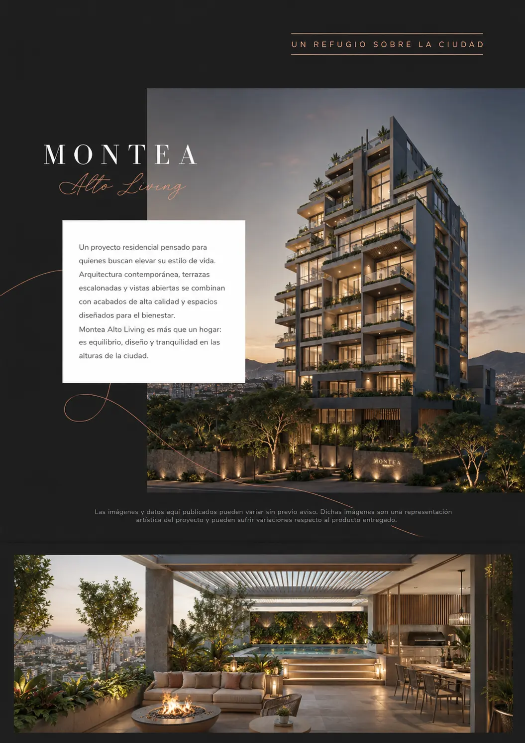 Brochure — MONTEA Alto Living, concepto INMERZA